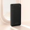 Borofone Power Bank 20000mAh 5V/2A �� 4 ����� 1xUSB-C 2xUSB-A 1xMicrousb ��� Led ������� ��������� ����� - (BJ88A Clever)