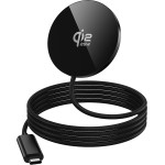Hoco ��������� ��������� 25W Qi2.2 Ultra-Thin Aluminum Alloy ��� ������ ��� ��������� �� Braided ������� 1.2m ������ - (CW63 Pro)