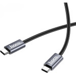 Hoco ������� USB-C �� USB-C 240W 5A High Power Fast Charging Braided ����� 1.8m - (DU48 Times)