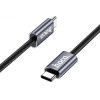 Hoco ������� USB-C �� USB-C 240W 5A High Power Fast Charging Braided ����� 1.8m - (DU48 Times)