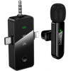 Hoco ��������� ����� �������� Lavalier USB-C Aux Lightning 2.4GHz �������� 15m Digital Noise Cancellation Enc ��� ��� 7 ���� ����������� - (L20B Fair)