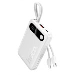 Hoco Power Bank 20000mAh 1xUSB-A 22.5W 1xUSB-C PD20W Digital Led ������� ��������� ��� Braided ������� USB-C ��� Lightning ����� - (J171A Edge)