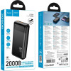 Hoco Power Bank 20000mAh 2xUSB-A 22.5W 1xUSB-C PD20W 1xMicrousb 18W Digital Led ������� ��������� ����� - (J159A Essence)