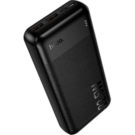 Hoco Power Bank 20000mAh 2xUSB-A 22.5W 1xUSB-C PD20W 1xMicrousb 18W Digital Led ������� ��������� ����� - (J159A Essence)