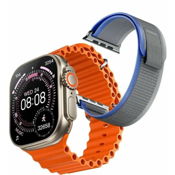 Hoco Smartwatch IP67 Tft ����� 2.1'' 260mAh v5.3 �� �������� ��������� 5-7 ������ ���������� ������� ��� ������� ������� ����� - (Y42 Ultra)