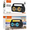Hoco ������ ����� Wireless v5.0 10W 1200mAh Usb Aux Tf Card Fm ��� Rgb ������� - (DS75)