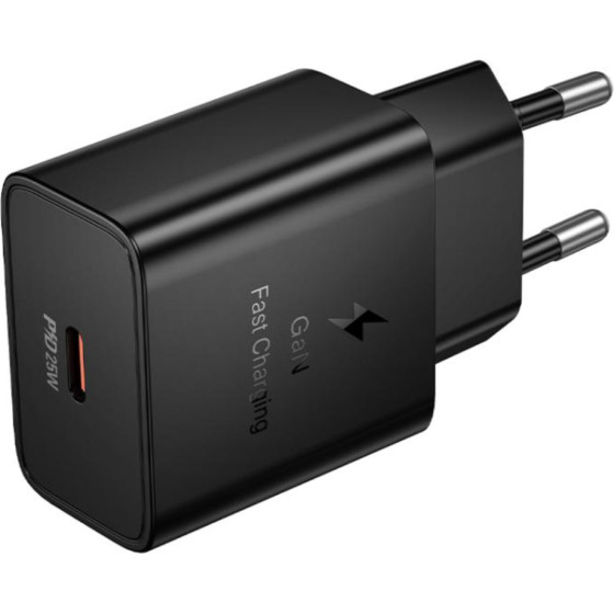 Hoco ��������� �������� Gan 25W Fast Charge �� 1xUSB-C ������ - (N76 Star)