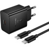 Hoco ��������� �������� Gan 45W Fast Charge �� 1xUSB-C �� ������� USB-C �� USB-C 60W ������ - (N77 Star)