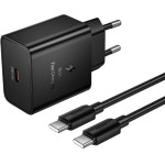 Hoco ��������� �������� Gan 45W Fast Charge �� 1xUSB-C �� ������� USB-C �� USB-C 60W ������ - (N77 Star)