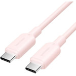 Vention Usb 2.0 C Male To C Male 3A Cable 1M Pink Flexible Pvc Type - (TRVPF)