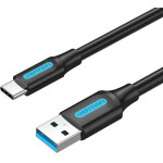 Vention Usb 3.0 A Male To C Male Cable 1M Black Pvc Type - (COZBF)