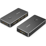 Vention 2 In 1 Out Vga Kvm Switch Black Metal Type - (DBEB0)