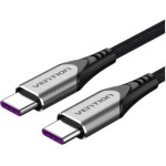 Vention Cotton Braided USB-C To USB-C 3.1 Cable 1M Gray - (TAAHF)