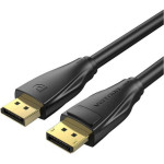 Vention Displayport Male To Male 4K Hd Cable 1M Black - (HAKBF)