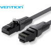 Vention Flat Cat.6 Utp Patch Cable 0.75M Black - (IBABE)