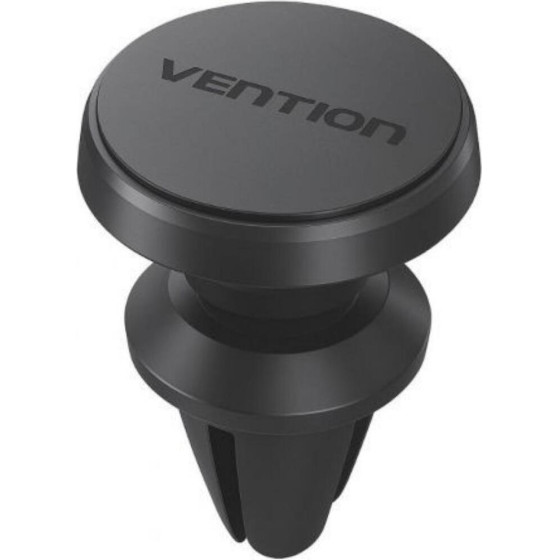 Vention Magnetic Car Phone Mount Black Air Vent Clip Type - (KSMB0)