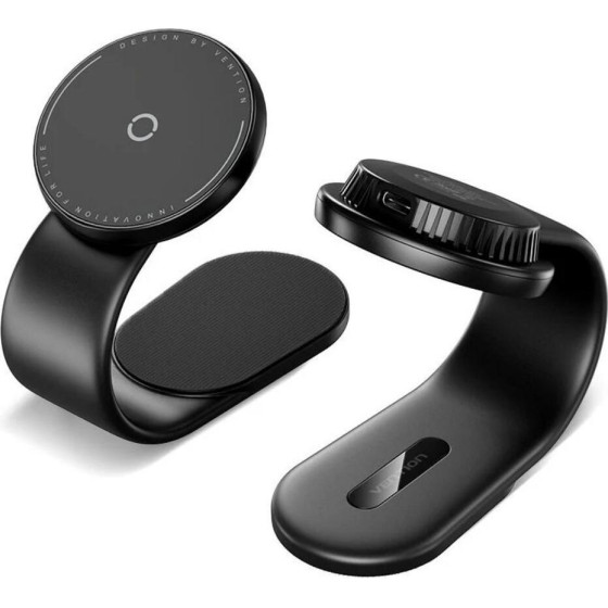 Vention Magnetic Wireless Car Mount Charger Black - (KSKB0)