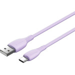 Vention Usb 2.0 A Male To C Male 3A Cable 0.25M Purple Pvc Type - (CTWVC)