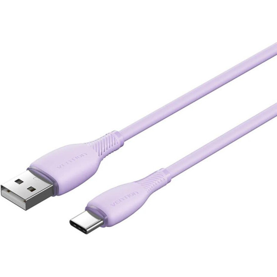 Vention Usb 2.0 A Male To C Male 3A Cable 0.25M White Pvc Type - (CTWWC)