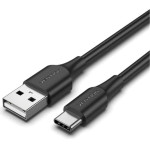 Vention Usb 2.0 C Male To C Male 3A Cable 2M Black Flexible Pvc Type - (TRVBH)