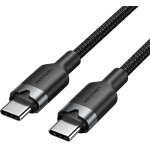 Vention Usb 2.0 Type-C Male To Type-C Male 3A Cable 2M Black Pvc Type - (TRCBH)
