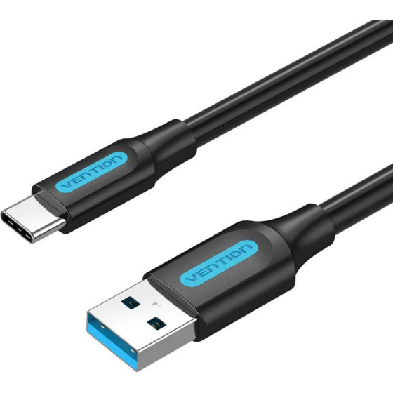 Vention Usb 3.0 A Male To C Male Cable 0.5M Black Pvc Type - (COZBD)