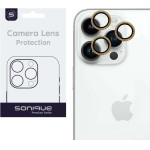 Sonique Camera Protection Glitter Lens Pro Apple iPhone 14 Pro / iPhone 14 Pro Max Gold