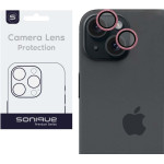 Sonique Camera Protection Glitter Lens Pro Apple iPhone 15 / iPhone 15 Plus Pink
