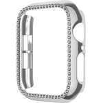 Sonique ���� ��������� Luxury Diamond PC + Tempered Glass ��� Apple Watch 4/5/6/SE/SE 22 40mm �����