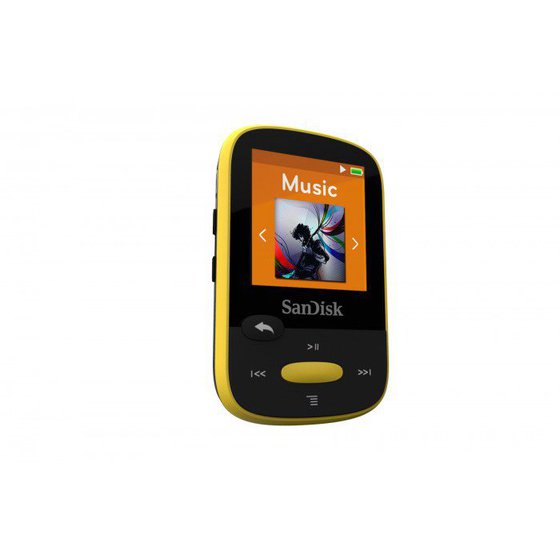 SANDISK SDMX24-004G-G46Y SANSA CLIP SPORTS 4GB YELLOW