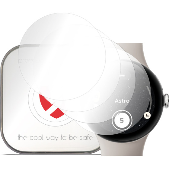 Smart Protection - Premium Classic (4 pack) - Google Pixel Watch 4 45mm - Clear