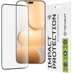 Techsuit - 111D Full Cover / Full Glue Glass - Honor 600 Lite - Black