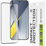 Techsuit - 111D Full Cover / Full Glue Glass - Xiaomi Poco F8 Pro - Black