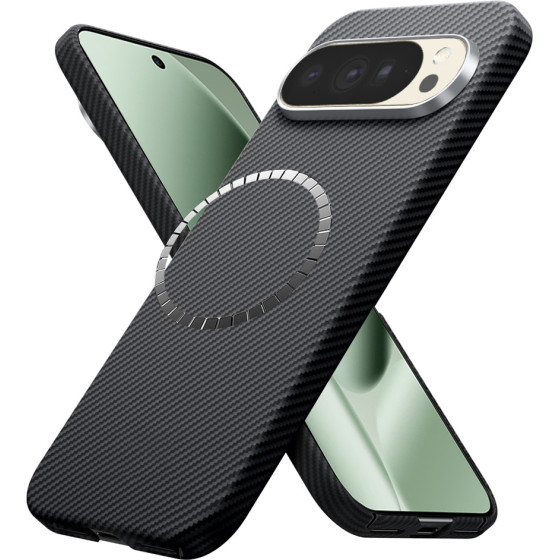 Techsuit - Aramid Fiber MagSafe - Google Pixel 10 Pro XL - Black