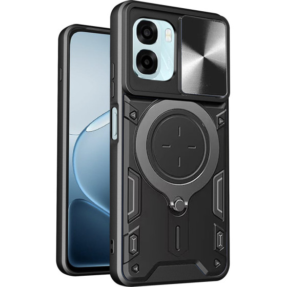 Techsuit - CamGuard Pro - Oppo A6x 4G / A6x 5G - Black