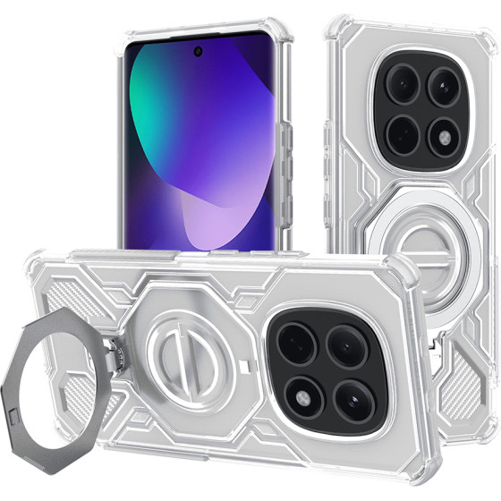 Techsuit - Carbon Shield PRO - Xiaomi Redmi Note 15 5G / Poco M8 5G - White Transparent