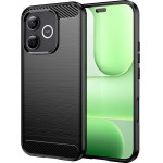 Techsuit - Carbon Silicone - Honor 600 Lite - Black