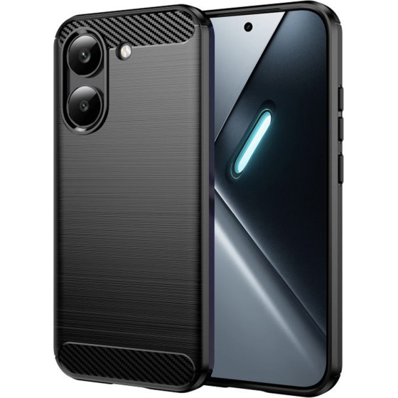 Techsuit - Carbon Silicone - Xiaomi Poco X8 Pro - Black