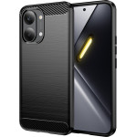 Techsuit - Carbon Silicone - Xiaomi Poco X8 Pro Max - Black