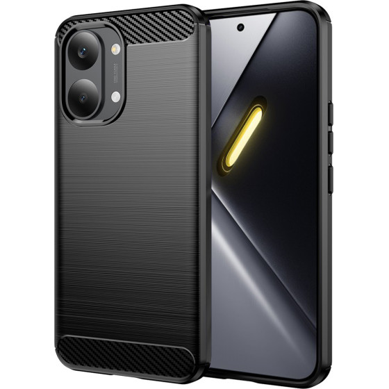 Techsuit - Carbon Silicone - Xiaomi Poco X8 Pro Max - Black