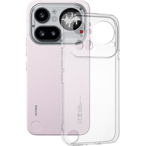 Techsuit - Clear Silicone - Nothing Phone (4a) Pro - Transparent