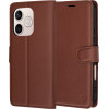Techsuit - Leather Folio - Honor 600 Lite - Brown