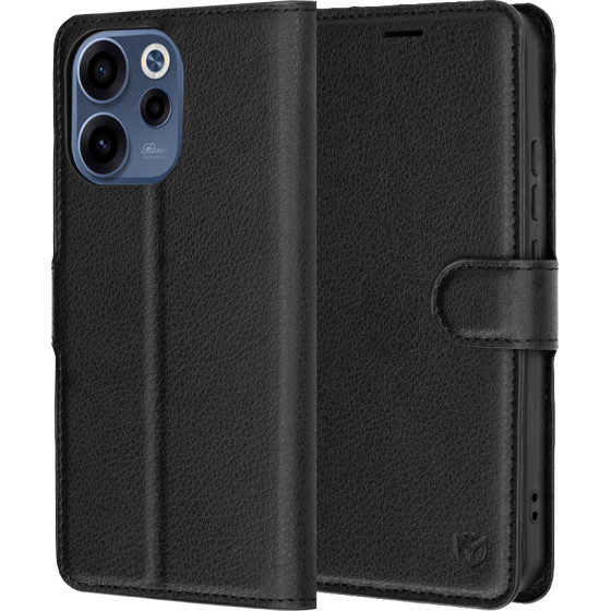Techsuit - Leather Folio - Oppo Reno15 F / Reno15 FS 5G - Black