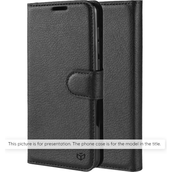 Techsuit - Leather Folio - Samsung Galaxy S26 Plus - Black