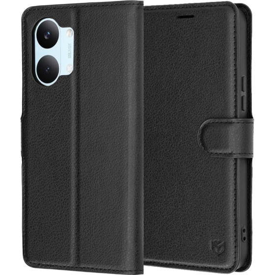 Techsuit - Leather Folio - Xiaomi Poco X8 Pro Max - Black