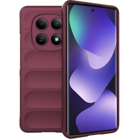 Techsuit - Magic Shield - Xiaomi Redmi Note 15 5G / Poco M8 5G - Bordeaux
