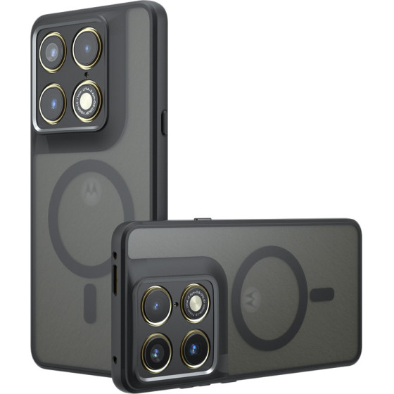 Techsuit - PureFrost MagSafe - Motorola Signature - Frosted Black