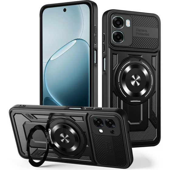 Techsuit - RuggedCam - Oppo A6x 4G / A6x 5G - Black