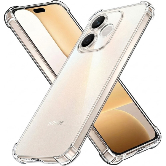 Techsuit - Shockproof Clear Silicone - Honor 600 Lite - Clear