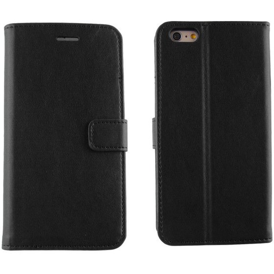 ���� IPHONE 6S/6 5.5 LEATHER PREMIUM BOOK+PC COVER STAND BLACK